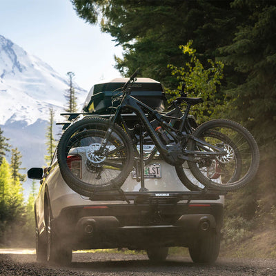 Yakima OnRamp 2 In EBike Hitch Mounted Bike Rack Holds 2 Bicycles, Black (Used) - VMInnovations
