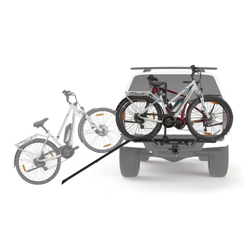 Yakima OnRamp 2" EBike Hitch Mounted Bike Rack Holds 2 Bicycles, Black(Open Box)