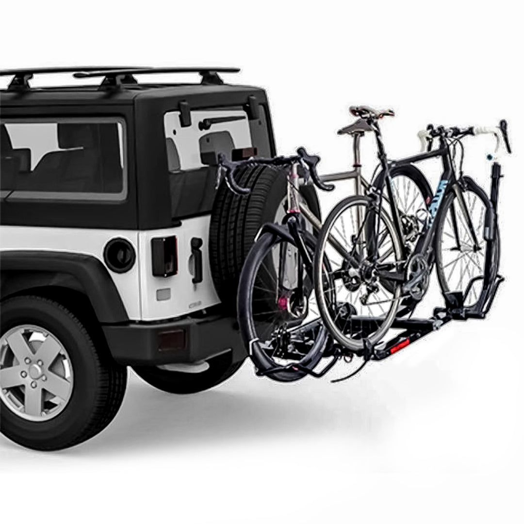 Yakima Hitch Mount Swing Away Rack Adapter for 2 Inch Receivers, Black(Open Box)