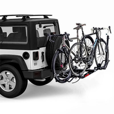 Yakima Hitch Mount Swing Away Rack Adapter for 2 Inch Receivers, Black(Open Box)