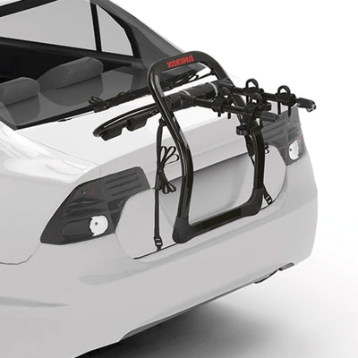 Yakima 3 Bike Capacity Trunk Bike Strap Rack with ZipStrips, Black (Open Box) - VMInnovations