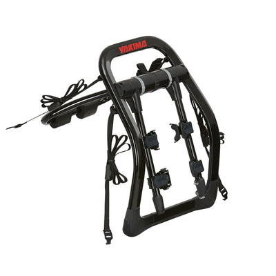 Yakima 3 Bike Capacity Trunk Bike Strap Rack with ZipStrips, Black (For Parts)