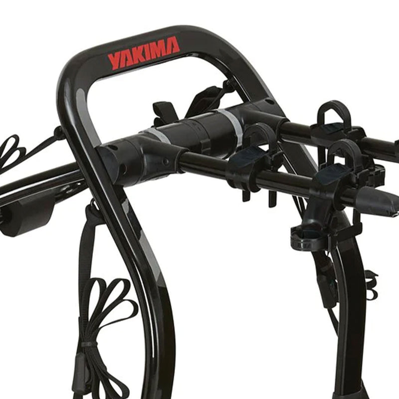 Yakima FullBack 3 Bike Capacity Trunk Bike Strap Rack with ZipStrips, Black