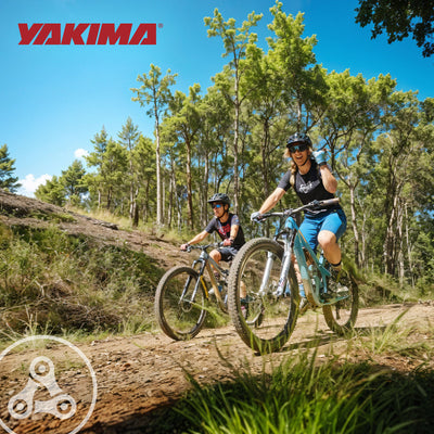 Yakima FullBack 3 Bike Capacity Car Trunk Bike Strap Rack with ZipStrips, Black