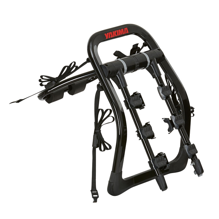 Yakima 3 Bike Capacity Trunk Bike Strap Rack with ZipStrips, Black (For Parts)