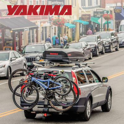 Yakima RidgeBack Tilt Away Hitch Bike Rack Holds 5 Bikes for Cars, SUVs, Trucks