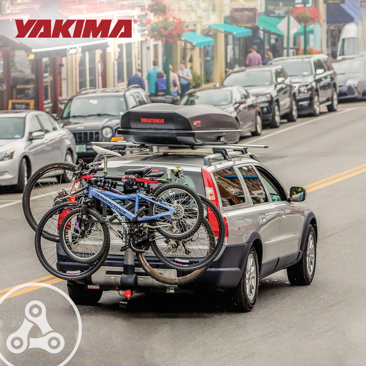 Yakima Tilt Away Hitch Bike Rack Holds 5 Bikes for Cars, SUVs, Trucks (Open Box)