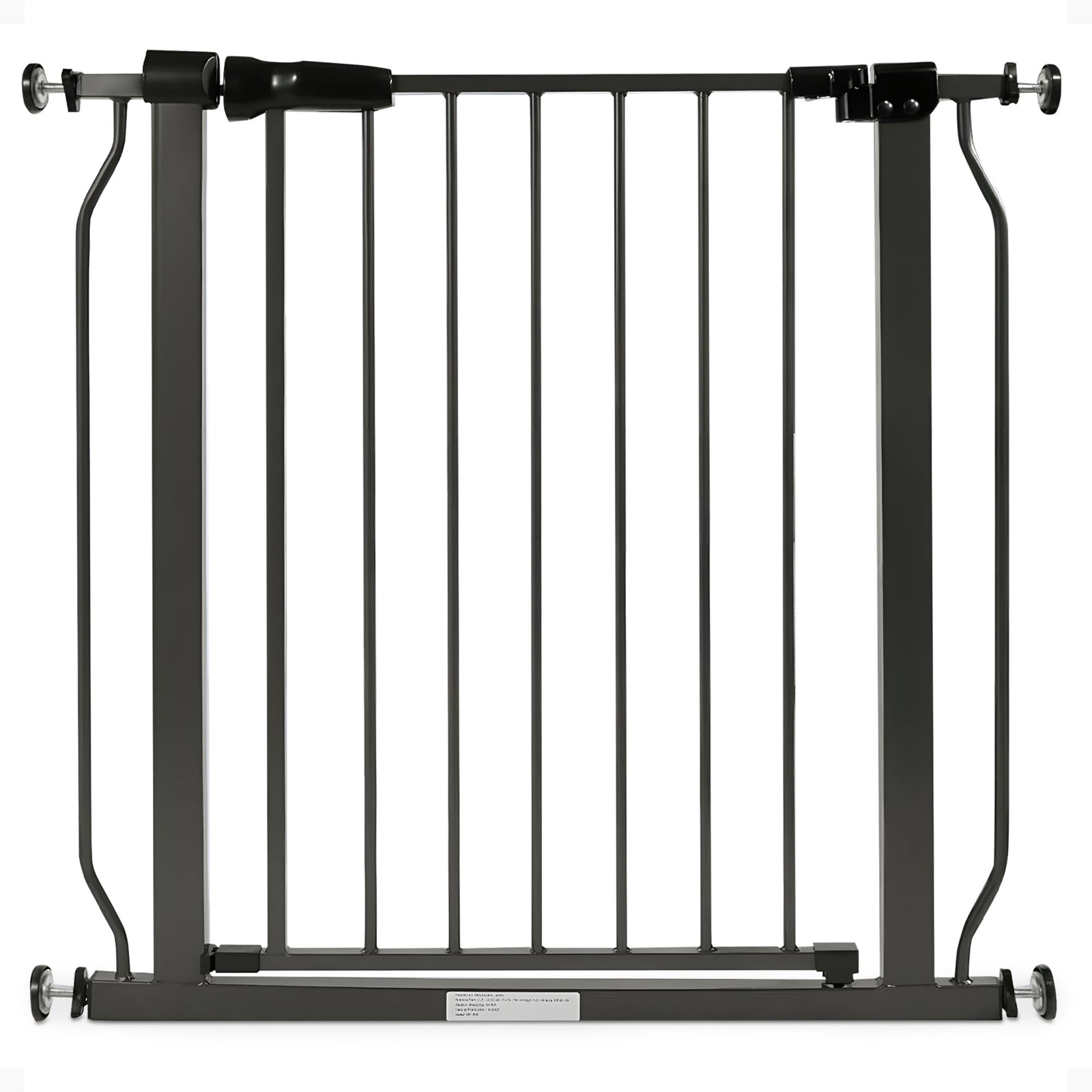 BalanceFrom Walk-Thru Safety Gate for Baby and Pets, 29.1-33.8"W, 30"H, Graphite - VMInnovations