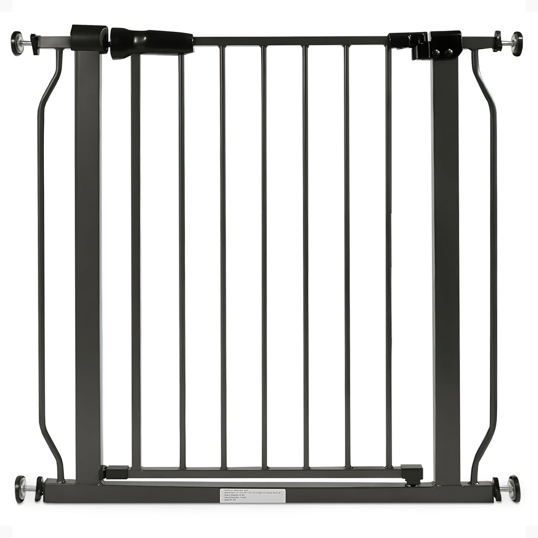 BalanceFrom Walk-Thru Baby/Pet Safety Gate, 29.1-33.8"W, 30"H Graphite(Open Box)