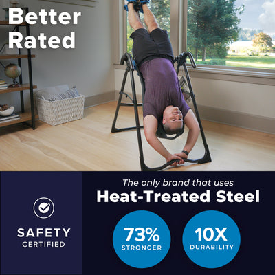 TEETER FitSpine X1 Inversion Table w/Flexible 8 Point Floating Suspension (Used) - VMInnovations