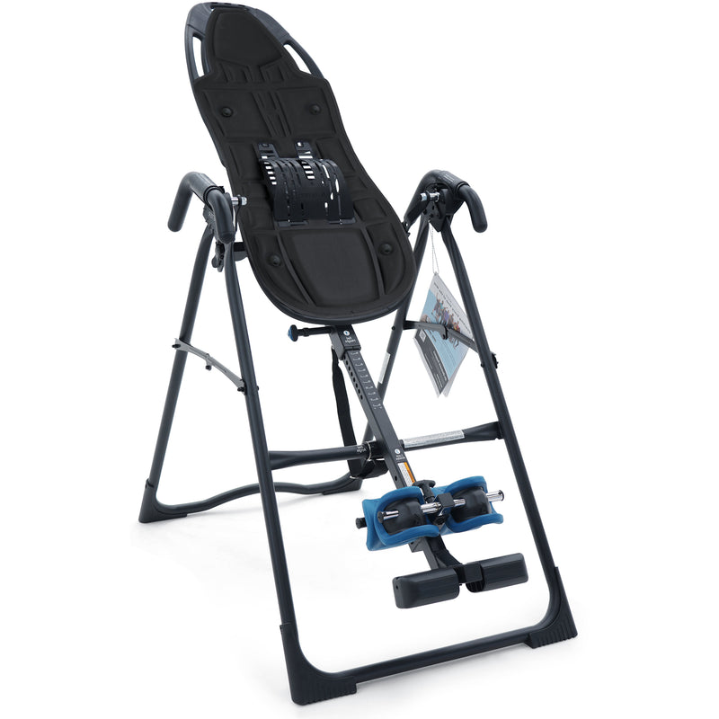 TEETER Inversion Table w/ Comfort Cushion for Back & Muscle Pain, Blk (Open Box)