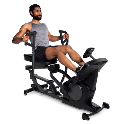 TEETER Power10 Elliptical Rower Magnetic Resistance Workout Machine w/ Bluetooth - VMInnovations