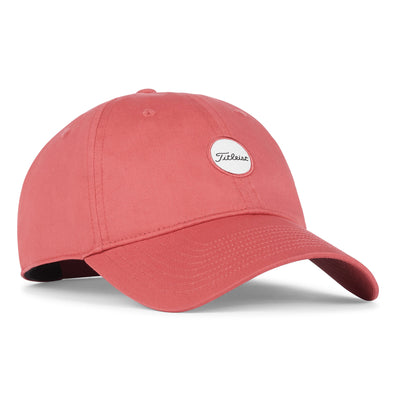 Titleist Montauk Lightweight Adjustable Style Cap for Golfers, Island Red/White