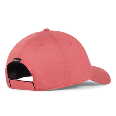 Titleist Montauk Lightweight Adjustable Style Cap for Golfers, Island Red/White