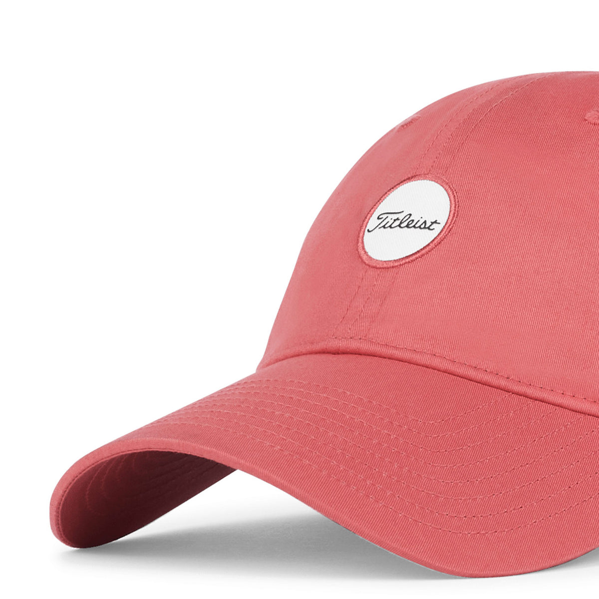 Titleist Montauk Lightweight Adjustable Style Cap for Golfers, Island Red/White