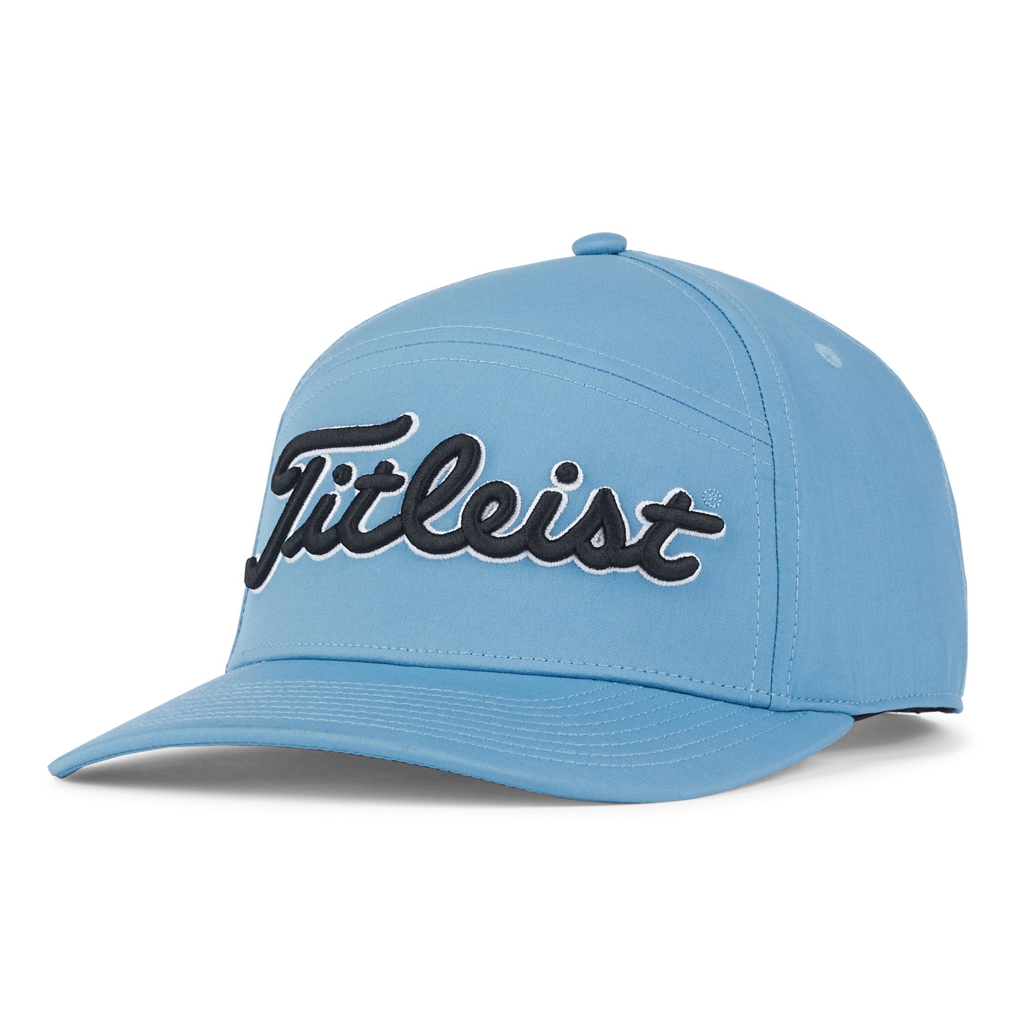 Titleist Diego Semi Curved Bill Split Panel Snapback Golf Cap, Niagara/Black
