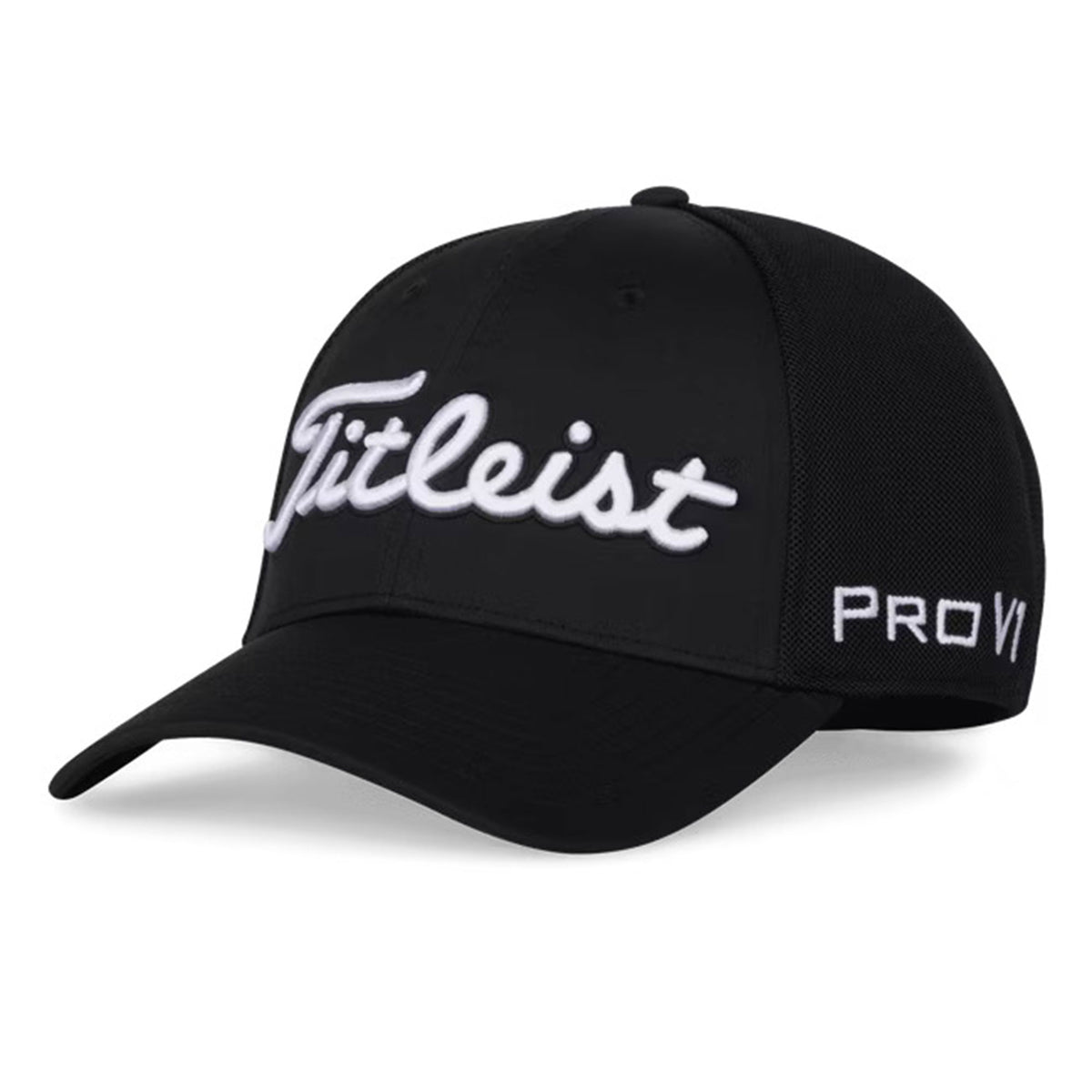 Titleist Tour Sports Staff Collection XL/XXL Mesh Standard Curve Bill Golf Cap