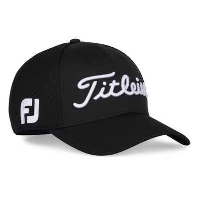 Titleist Tour Sports Staff Collection XL/XXL Mesh Standard Curve Bill Golf Cap