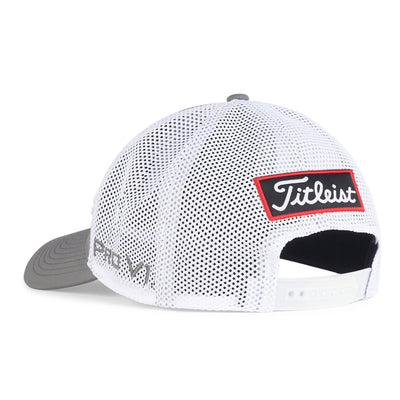 Titleist Tour Performance Medium Mesh Standard Curve Bill Snapback Golf Cap