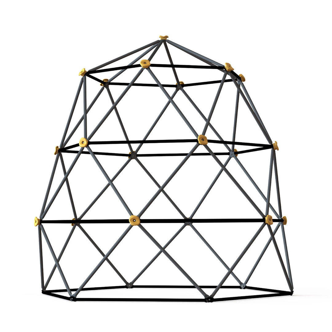 gobaplay SummitPro Climbing Dome, 7.5ft Climber with Rock Climbing Hand Grips