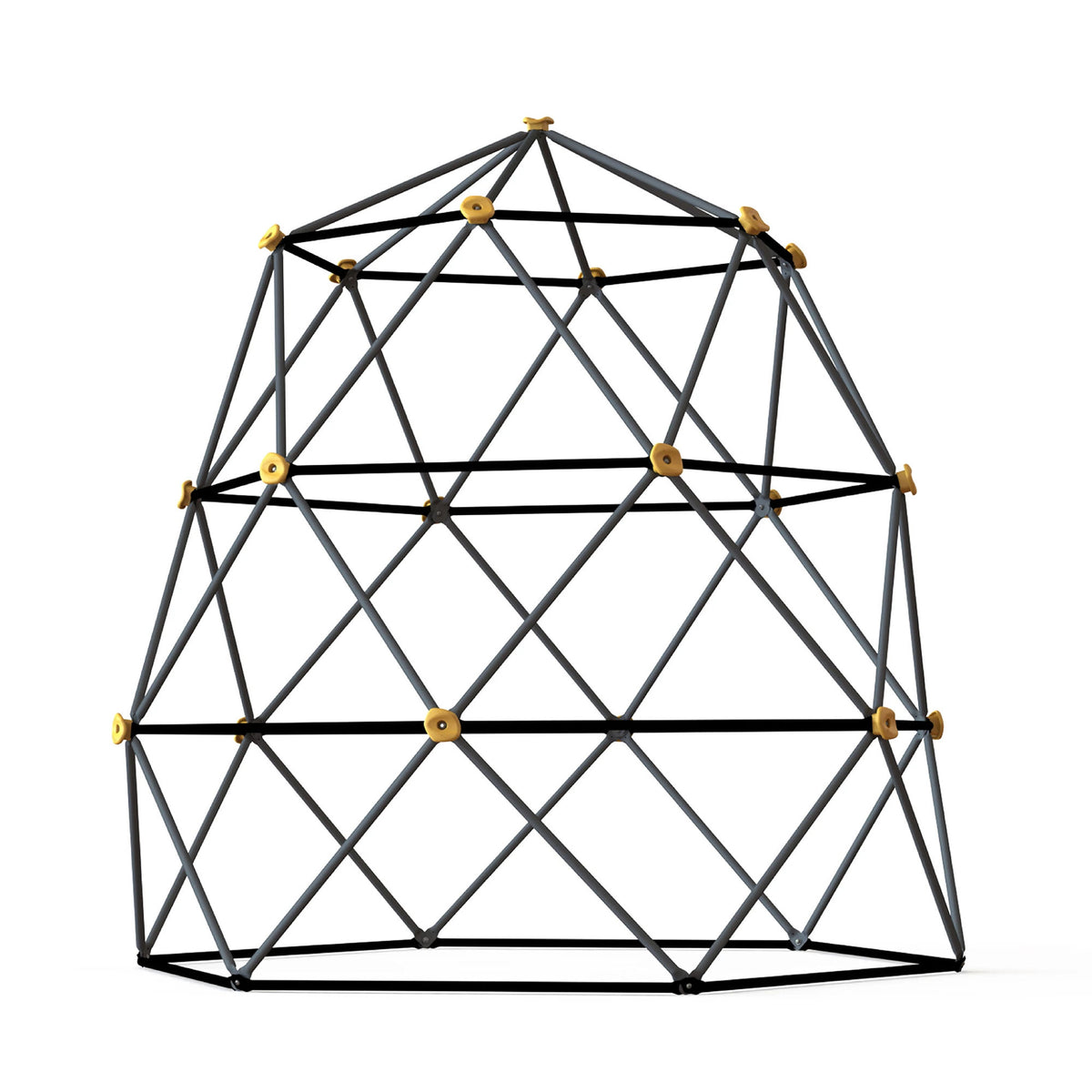 gobaplay Large Powder Coated Geometric Climbing Dome w/3 Sleek Anchors (Used)