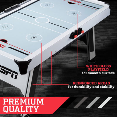ESPN 72'' Air Powered Hockey Arcade Table with Table Tennis Conversion Top(Used) - VMInnovations