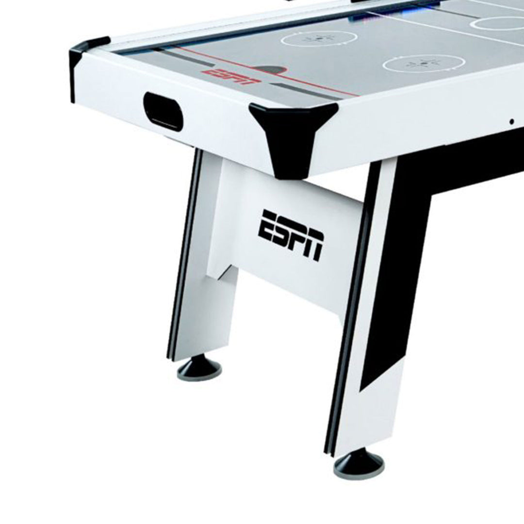 Rally and Roar 72'' Air Powered Hockey Arcade Game Table with Table Tennis Conversion Top