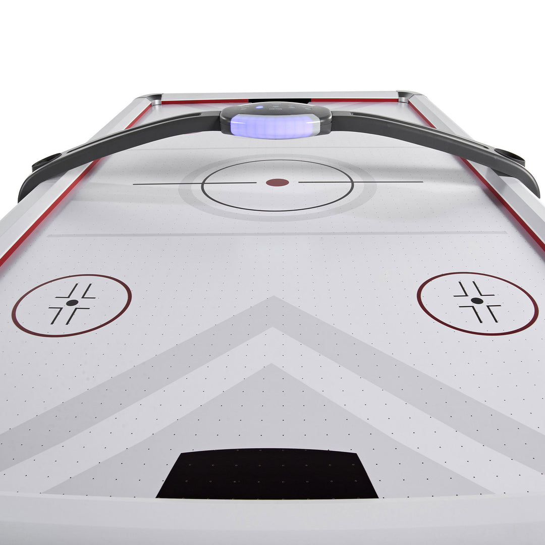 ESPN 7ft Air Hockey Table w/Electronic Scorer, 2 Pucks & 2 Pushers (Open Box)