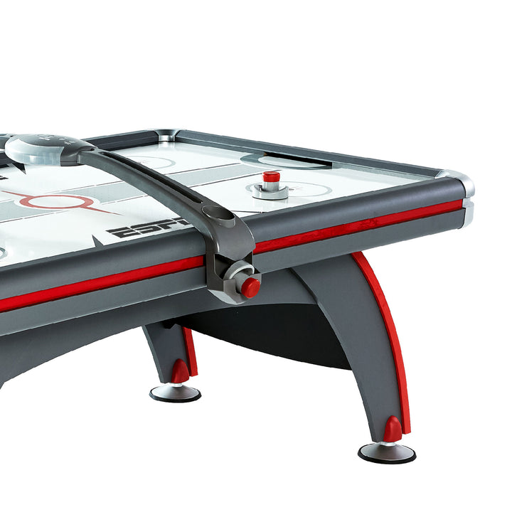 ESPN 7ft Air Hockey Table w/Electronic Scorer, 2 Pucks & 2 Pushers (Open Box)