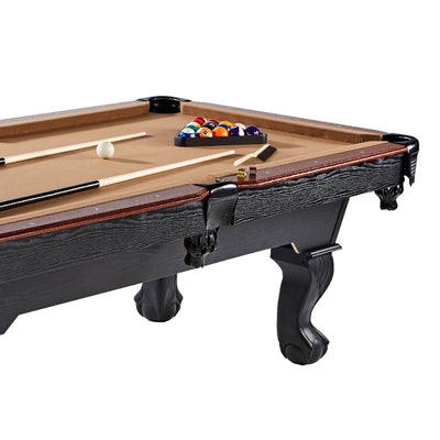 Barrington Billiards 7.5' Belmont Pocket Table w/Pool Ball & Cue (For Parts) - VMInnovations