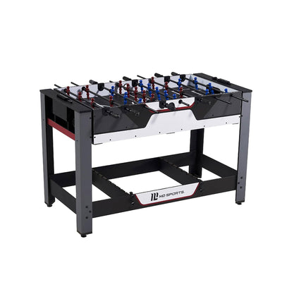 MD Sports 48" 2 in 1 Billiards and Foosbal Swivel Table w/Accessories (Open Box) - VMInnovations