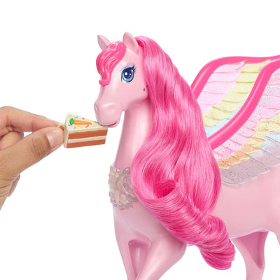 Barbie A Touch of Pegasus Winged Horse & Puppy Toy & Accessories, Pink(Open Box) - VMInnovations