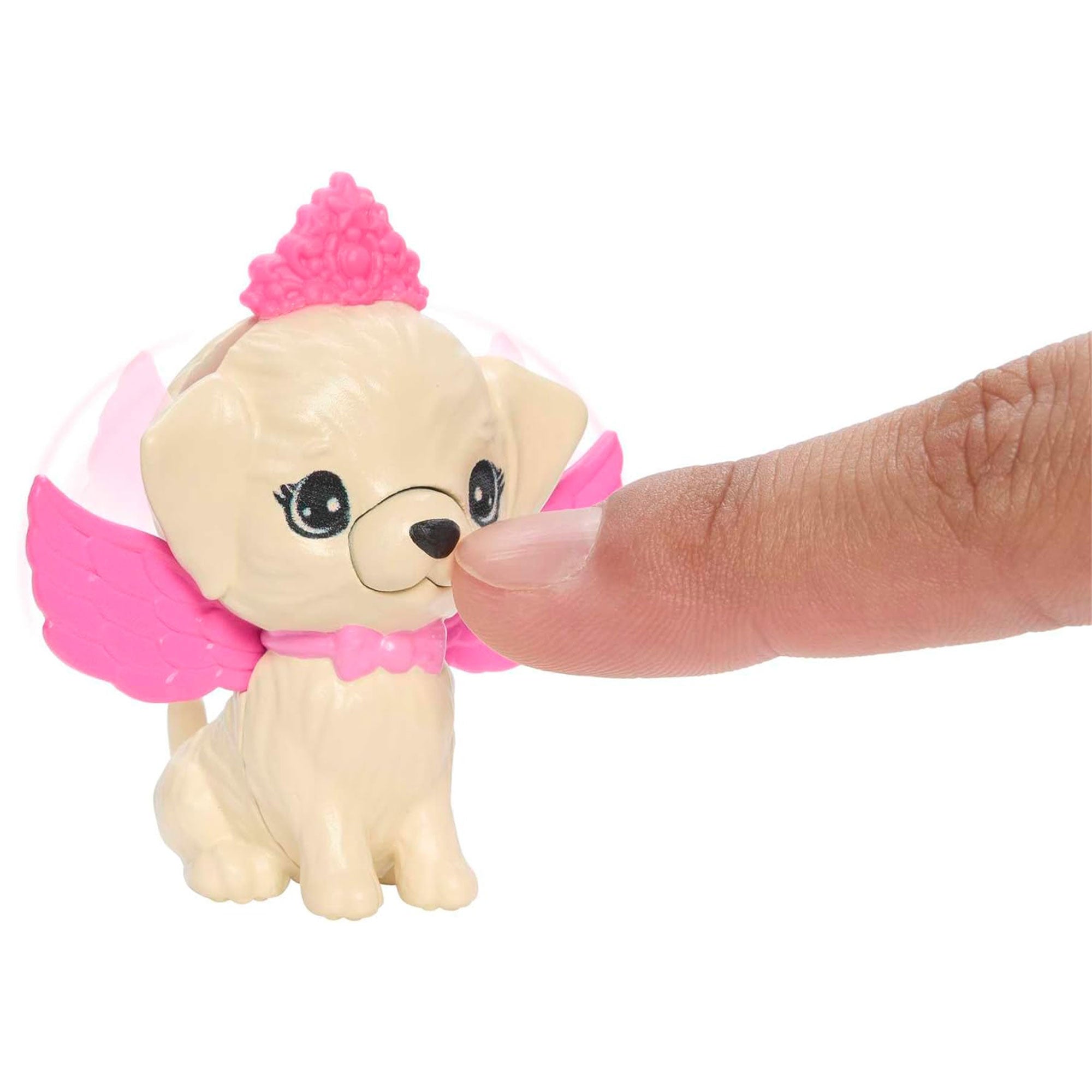 Barbie A Touch of Magic Pegasus Winged Horse and Puppy Toy and Accessories, Pink - VMInnovations