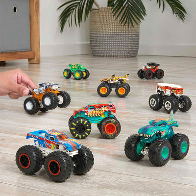Hot Wheels Monster Trucks Live Toy Cars Set for Kids 36 Months and Up, 8 Pack - VMInnovations
