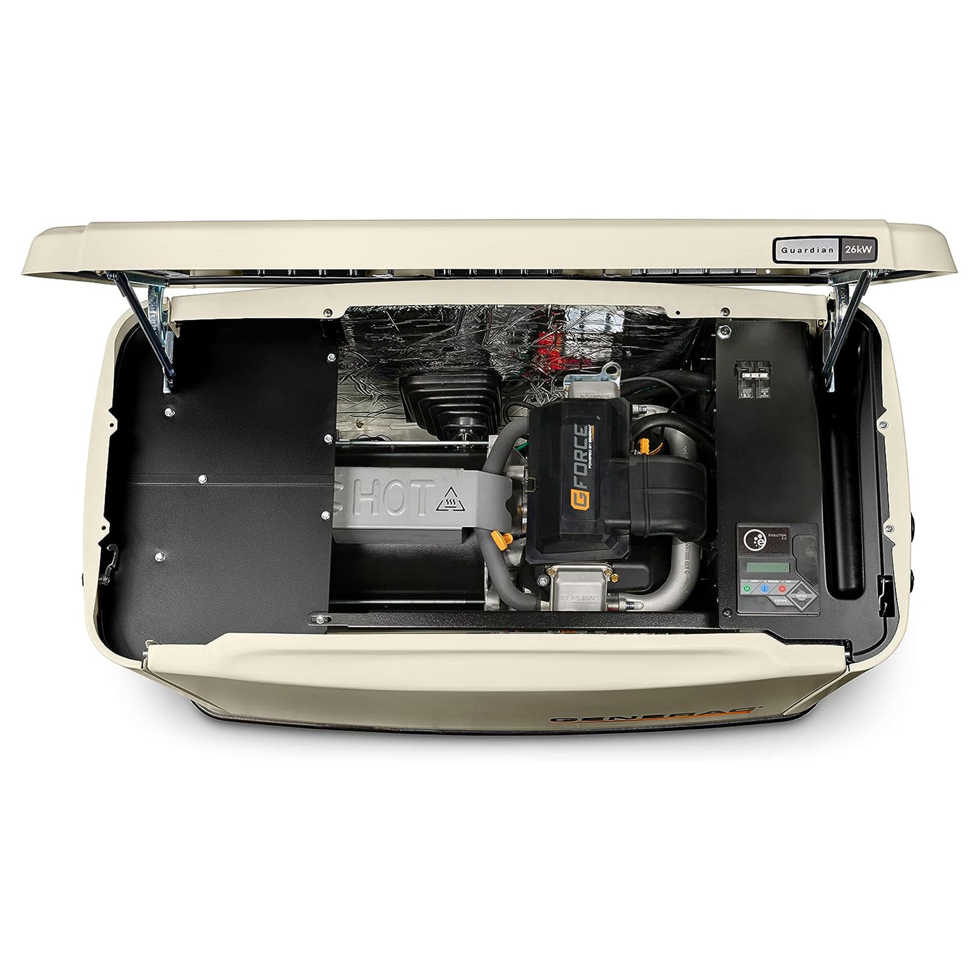 Generac Guardian 26KW Home Standby Generator with 200 Ampere Transfer Switch - VMInnovations