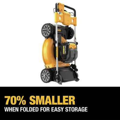DEWALT 20V MAX Self Propelled 21.5" Automatic Lawn Mower with Charger(For Parts) - VMInnovations