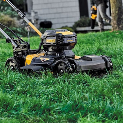 DEWALT 20V MAX Self Propelled 21.5" Automatic Lawn Mower with Charger(For Parts) - VMInnovations