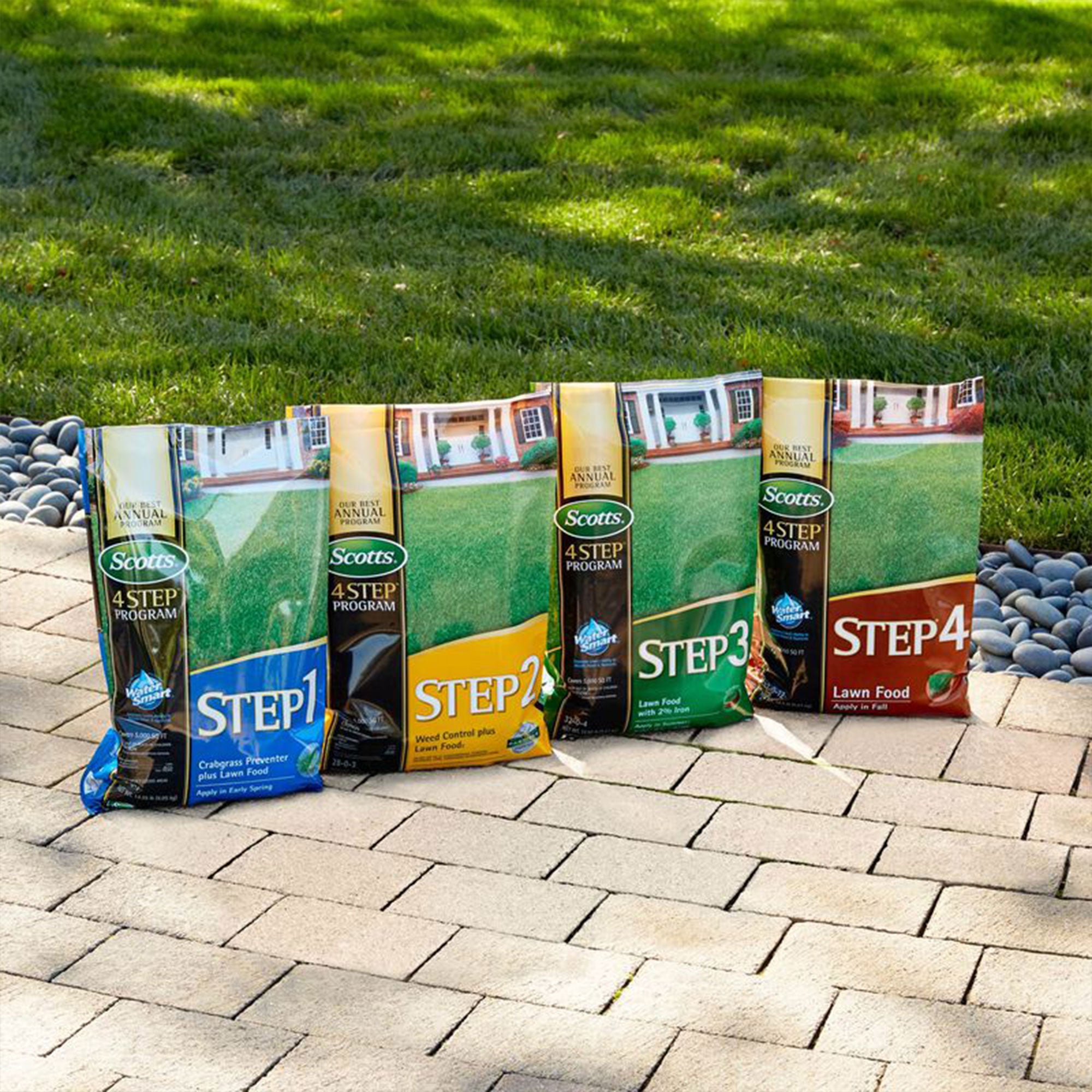 Scotts 4 Step Program Step 1 Crabgrass Preventer Lawn Food Granules for Yards