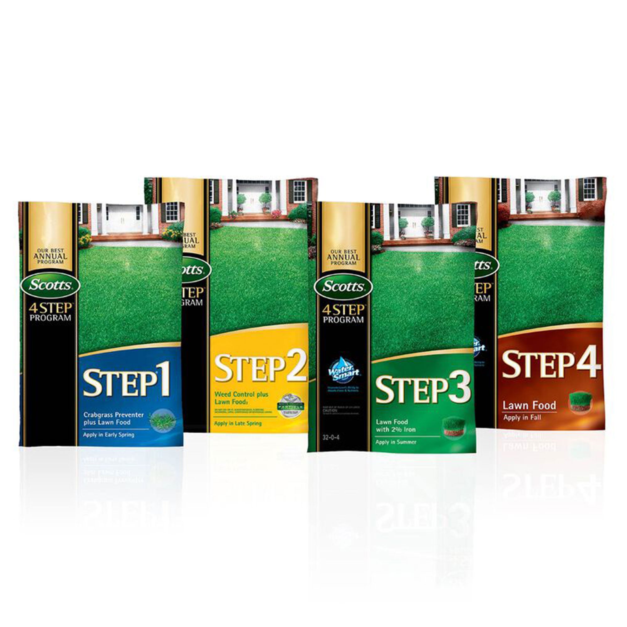 Scotts 4 Step Program Step 1 Crabgrass Preventer Lawn Food Granules for Yards