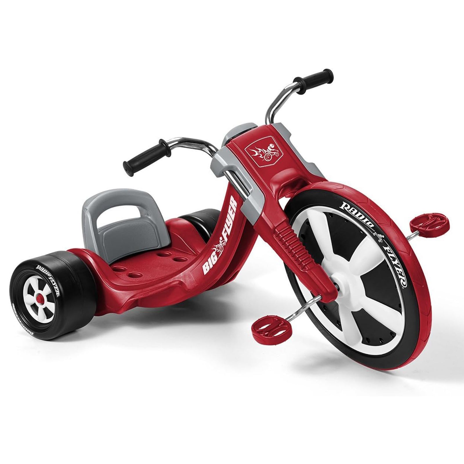 Radio Flyer Big Flyer Big Front Wheel Chopper Style Kids Trike for Ages 3 to 7 - VMInnovations