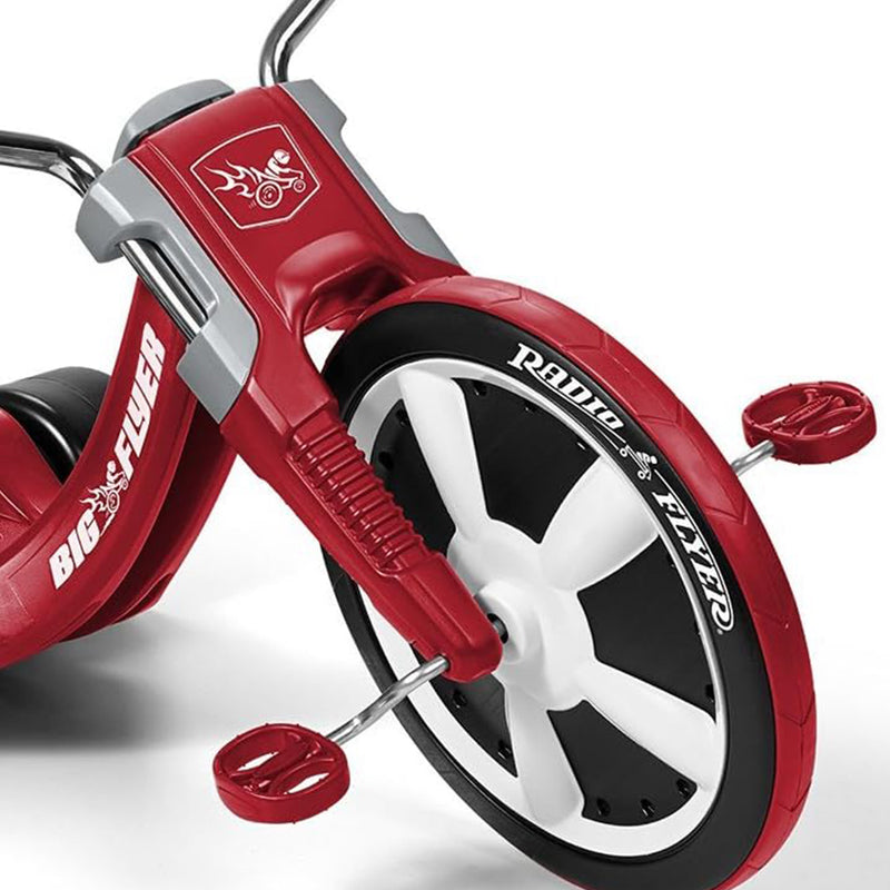 Radio Flyer Big Flyer Big Front Wheel Chopper Style Kids Trike for Ages 3 to 7