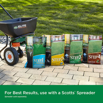 Scotts Step 1 for Seeding Starter Lawn Food w/Weed Preventer Covers 5000 Sq. Ft.