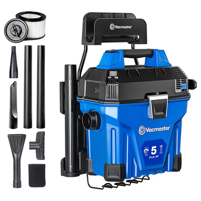 Vacumaster 5Gal Remote Control Wall Mount Wet/Dry Vacuum Tank  (Open Box) - VMInnovations