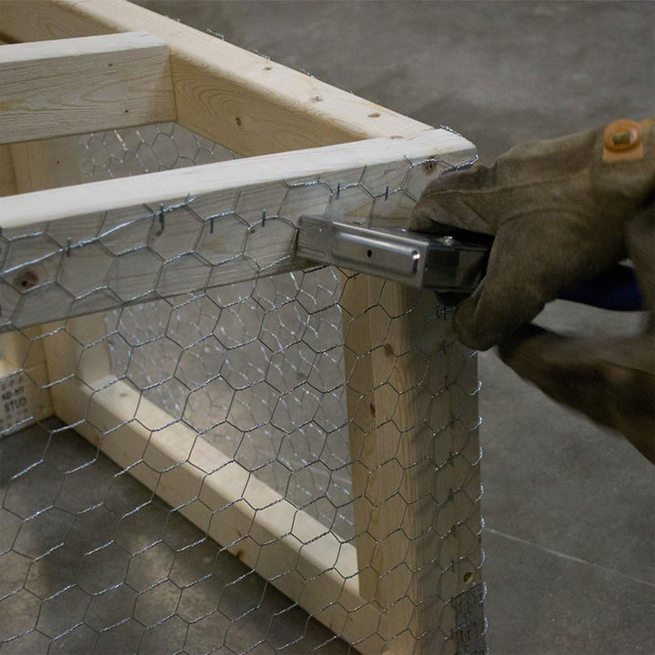YARD GARD 150 Foot Galvanized Poultry Chicken Coop Wire Netting Mesh Fencing