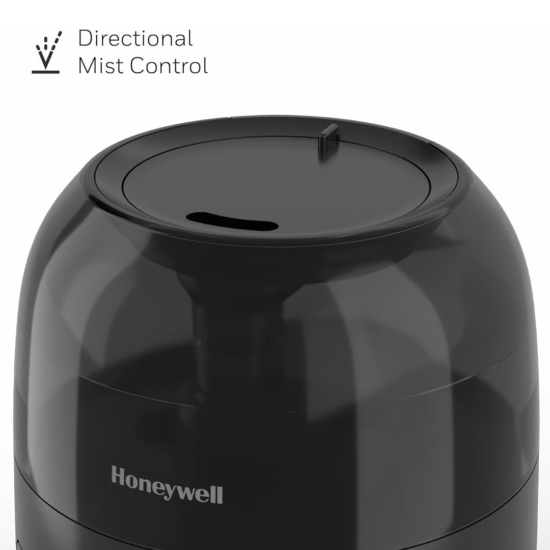 Honeywell Small Compact Mini Cool Mist Humidifier Humidity, Black (Open Box)