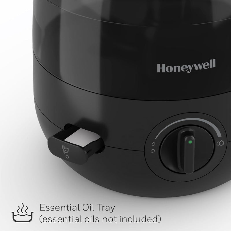 Honeywell Small Compact Mini Cool Mist Humidifier, Black (Used)