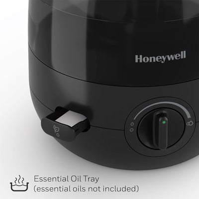 Honeywell Small Compact Mini Cool Mist Humidifier Humidity, Black (Open Box) - VMInnovations