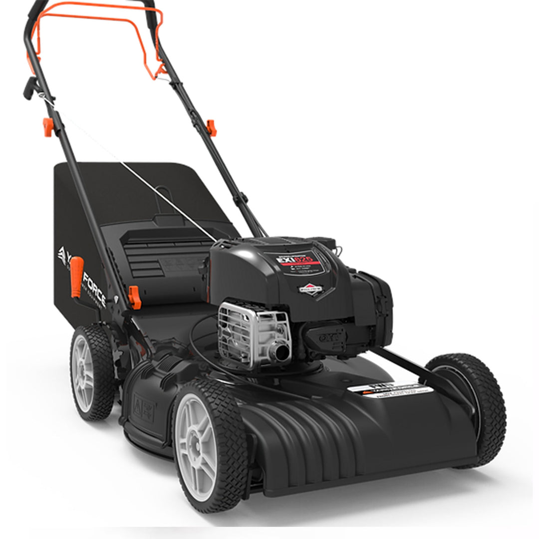 Yard Force Self Propelled FWD 3-in-1 Gas Push Lawn Mower with 22" Steel Deck