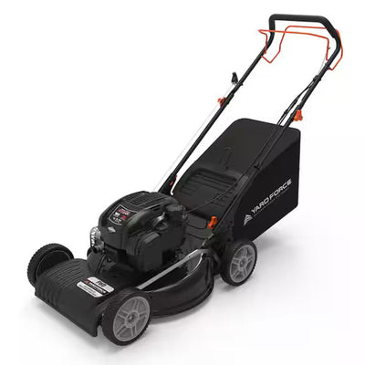 Yard Force Self Propelled FWD 3-in-1 Gas Push Lawn Mower with 22" Steel Deck