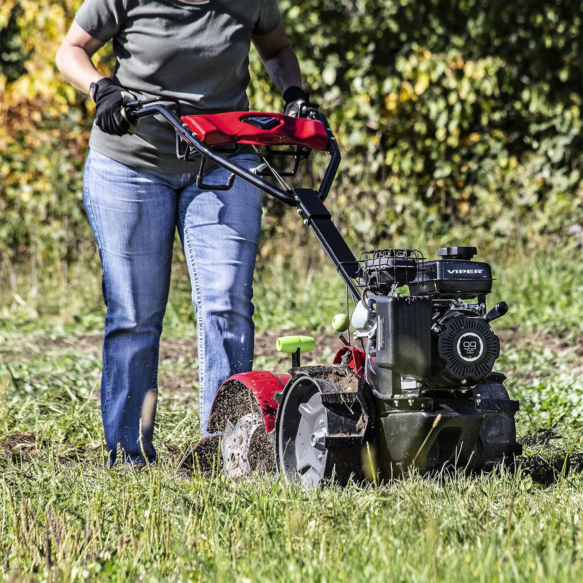 Earthquake Pioneer Dual Direction Rear Tine Tiller with Instant Reverse Feature - VMInnovations